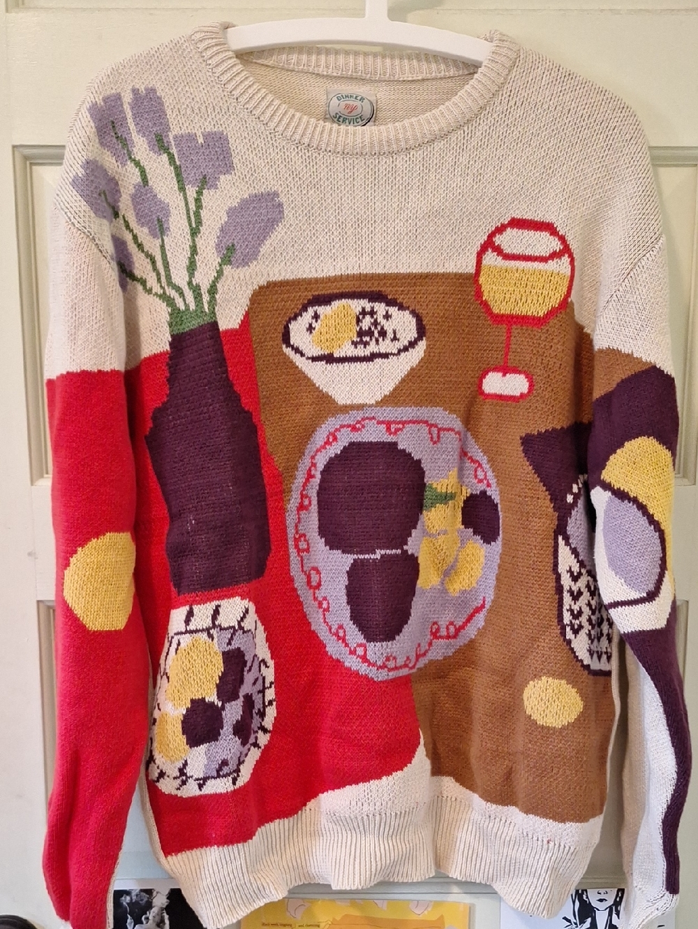 Dinner Service NY Graphic Sweater